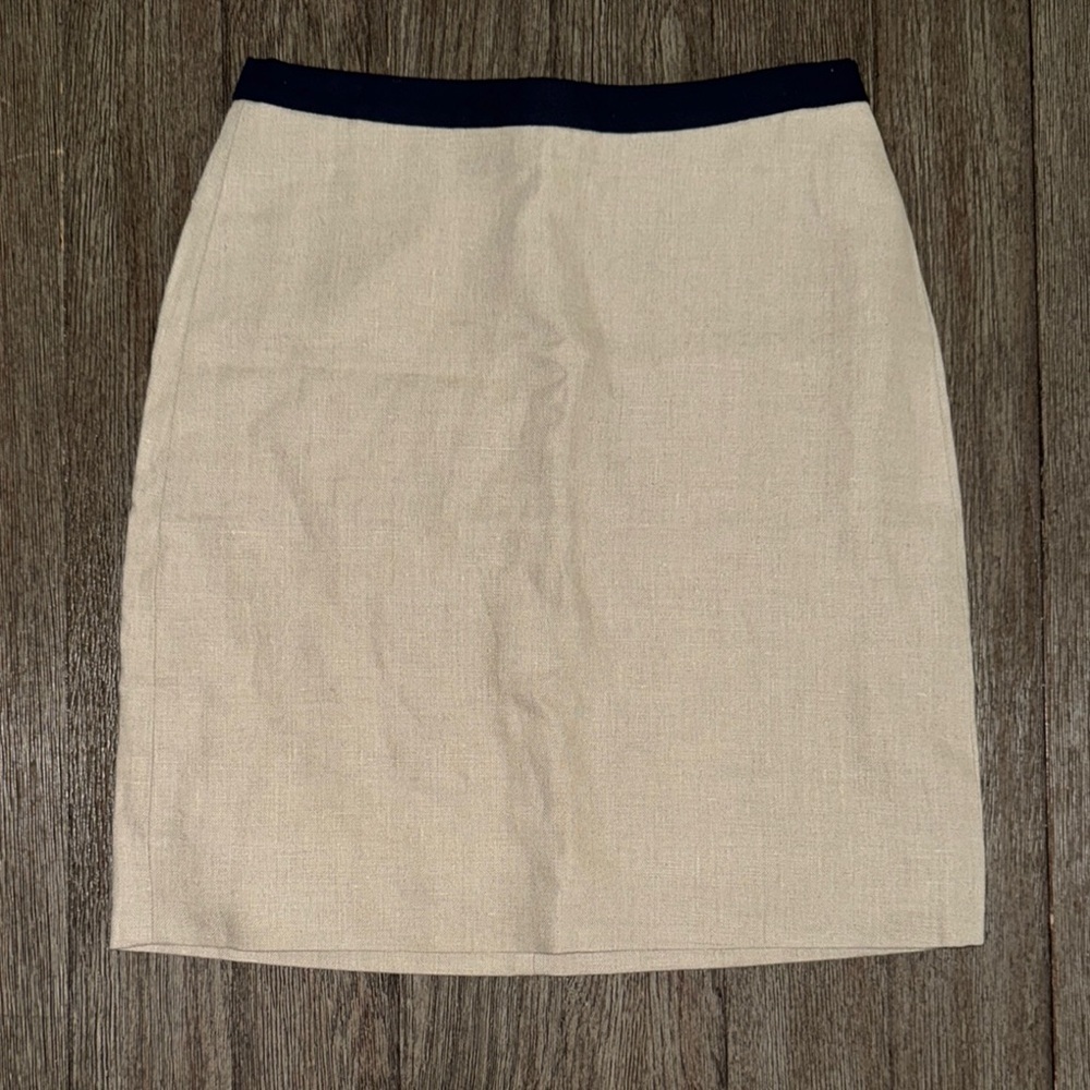 J Crew Linen Skirt